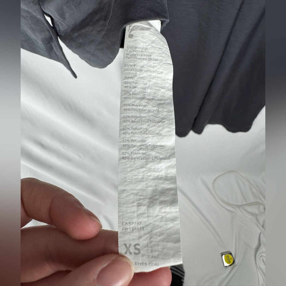 Fabletics Dark Gray Button-Down Shirt - image 3